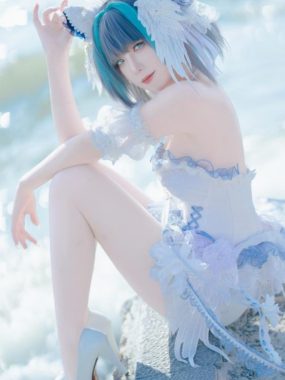 封疆疆vcos合集 NO.63 柴郡小礼服 [10P-105MB]