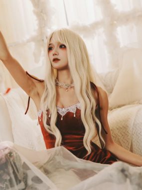 美图欣赏丨Coser兔子Zzz不吃胡萝卜:NO.0161-若是再相见[25P-307MB]