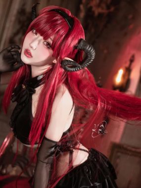 美图欣赏丨Coser切切celia:NO.037-兴登堡 Hindenburg[38P-130.4M]