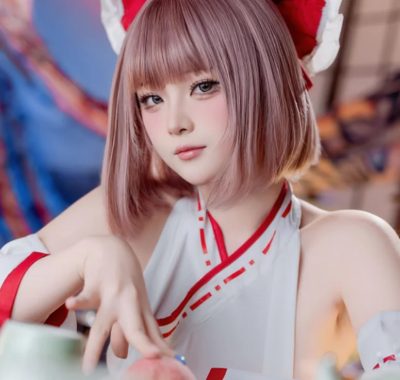 美图欣赏丨Coser屿鱼Yukako:NO.062-兼职巫女[66P-639MB]