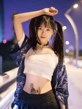 COS图集丨Coser小野妹子w:NO.043-我的双马尾女友[23P-77MB]