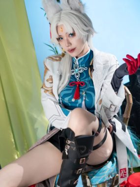 美图欣赏丨Coser_Hatori Sama(奈奈紀):NO.040-崩坏-飞霄[60P-254.5M]