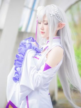 COS图集丨Coser腐团儿:NO.019-从零开始的异世界生活 艾米莉娅[18P-35MB]