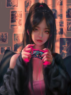 Nixeu二次元艺术写真插画图片合集打包下载