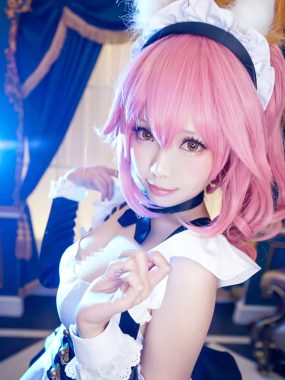 COS图集丨Coser_ElyEE子:NO.016-玉藻前女仆[45P-133MB]