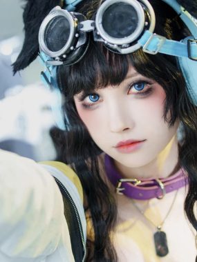 美图欣赏丨Coser超级小禾儿(一千只猫薄禾):NO.016-蔚蓝档案 阿洛娜[17P-178.9M]